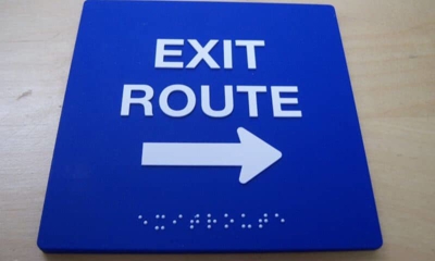 ADA - Braille signs Photo